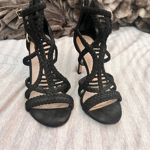 ALDO black straps heel - Picture 2 of 7